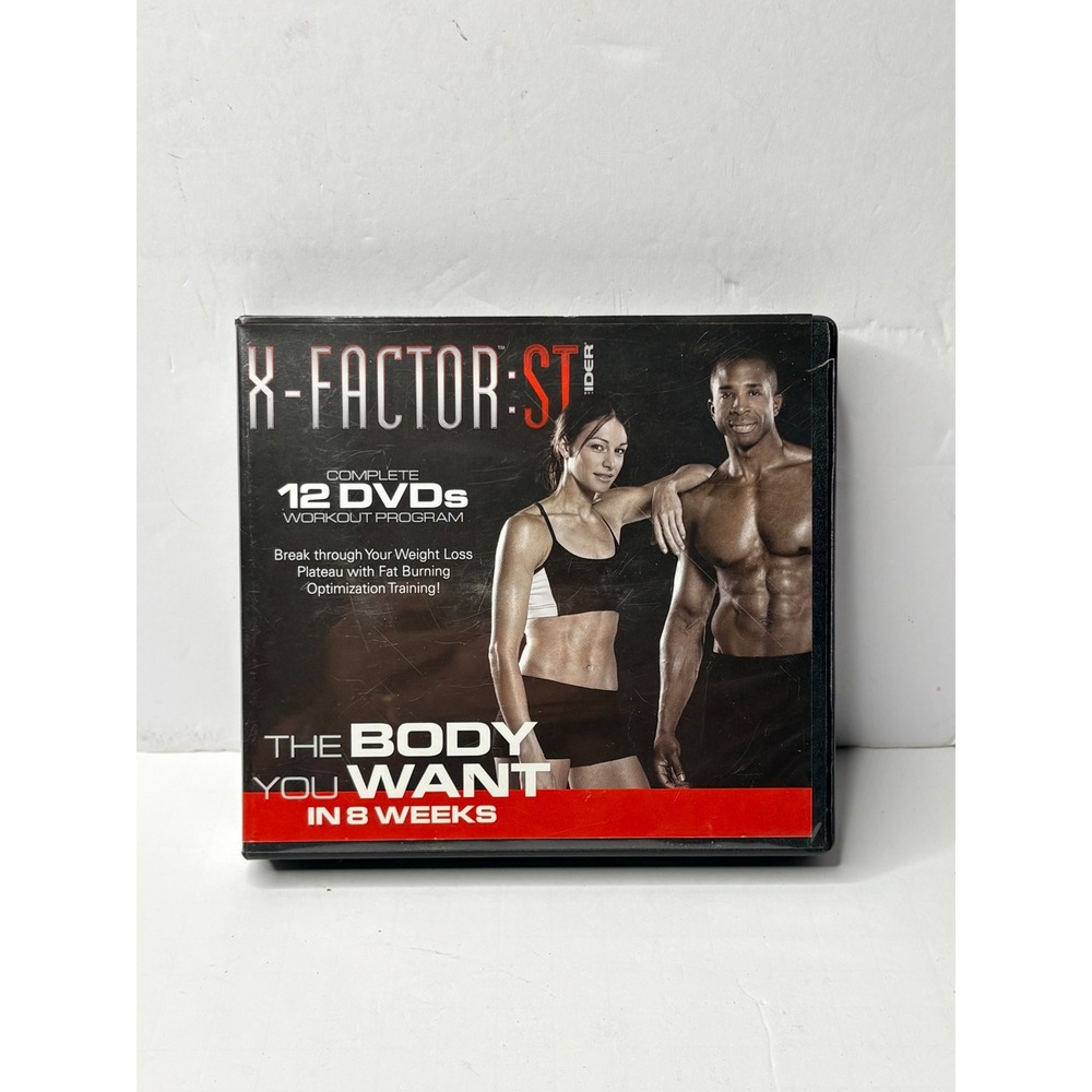 Weider X-Factor ST 12 DVD Complet Workout Program 8 Week Body Transformation Set